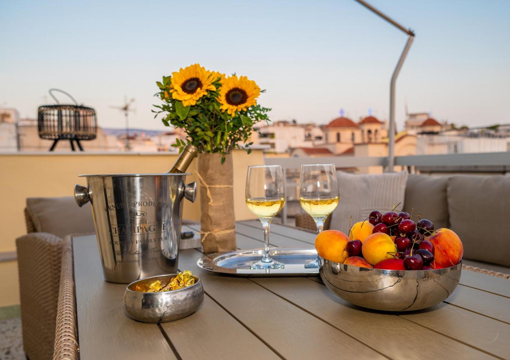 Acropolis Terrace View Apartment Афіни Екстер'єр фото