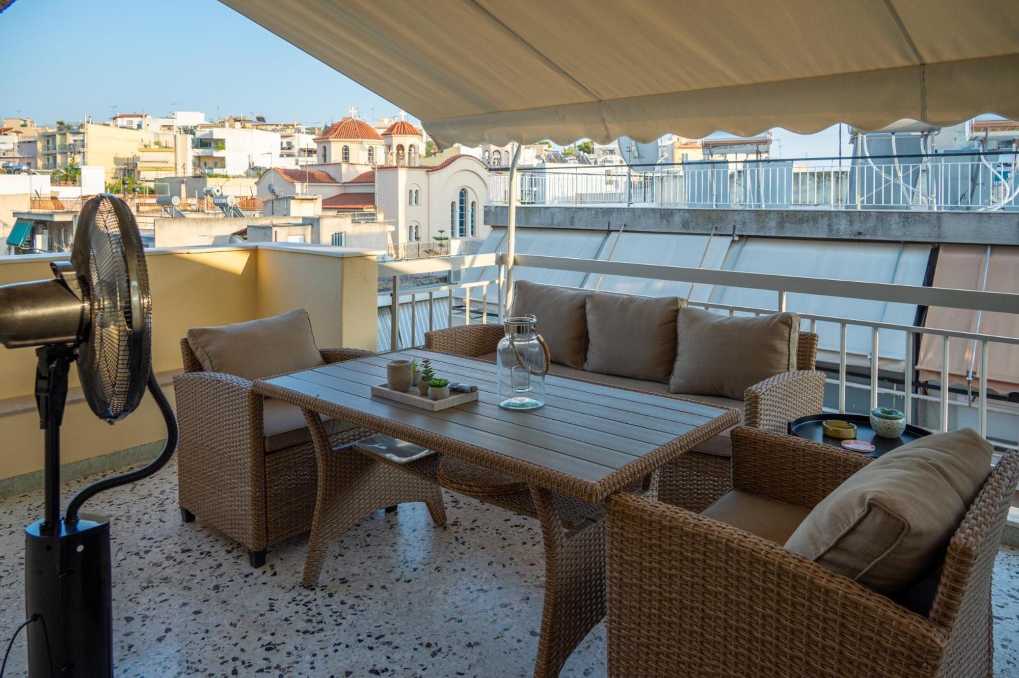 Acropolis Terrace View Apartment Афіни Екстер'єр фото